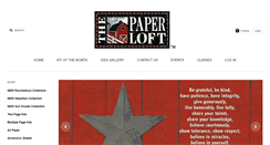 Desktop Screenshot of paperloft.com